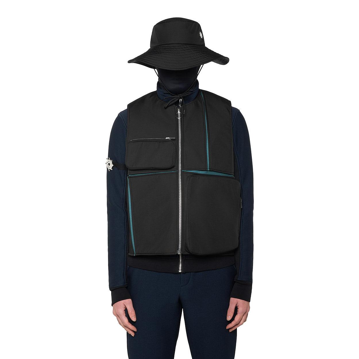 Paneled Vest