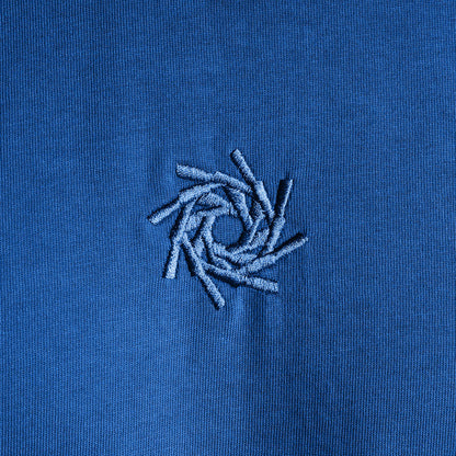 Camiseta Bordada Azul