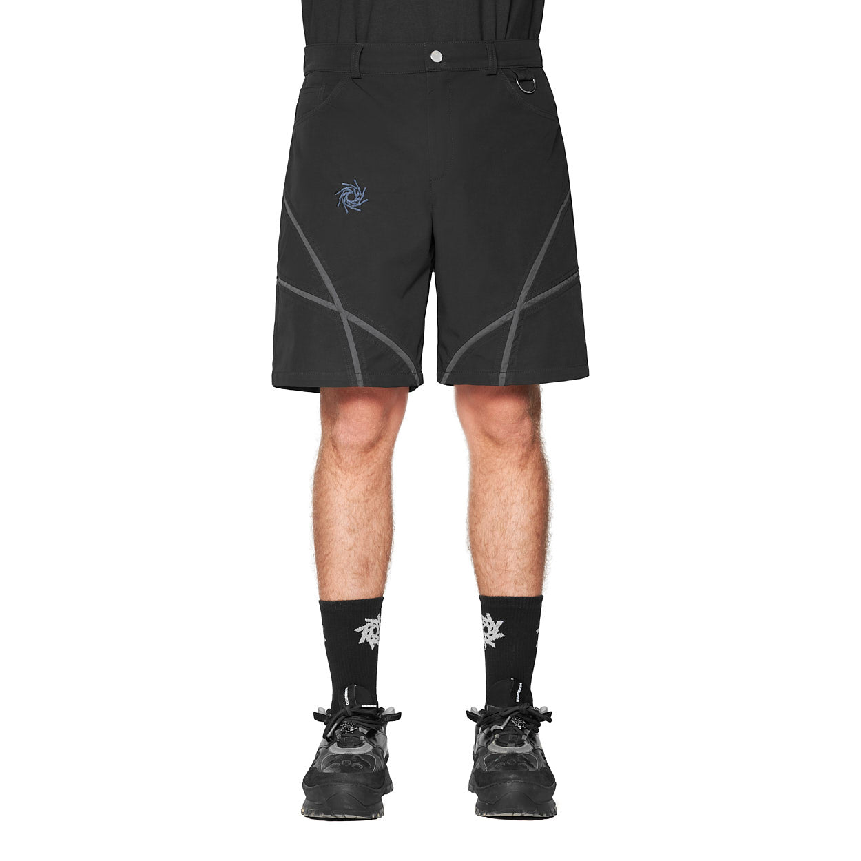 Pantalones Cortos Crossed Negros