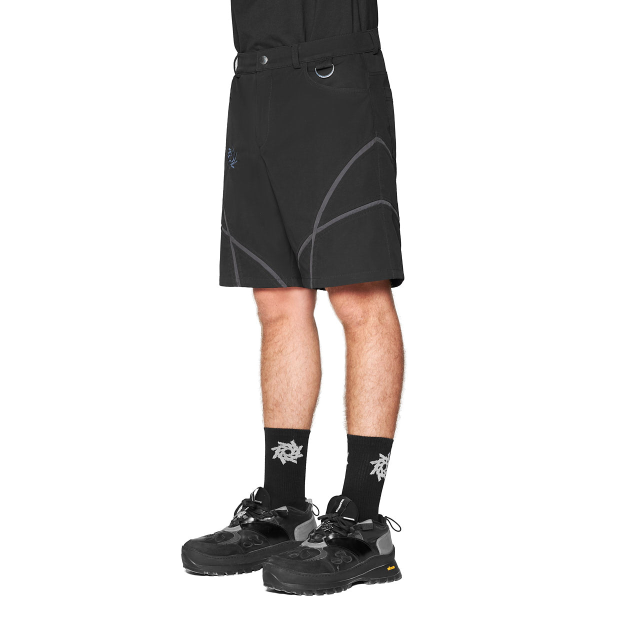 Pantalones Cortos Crossed Negros