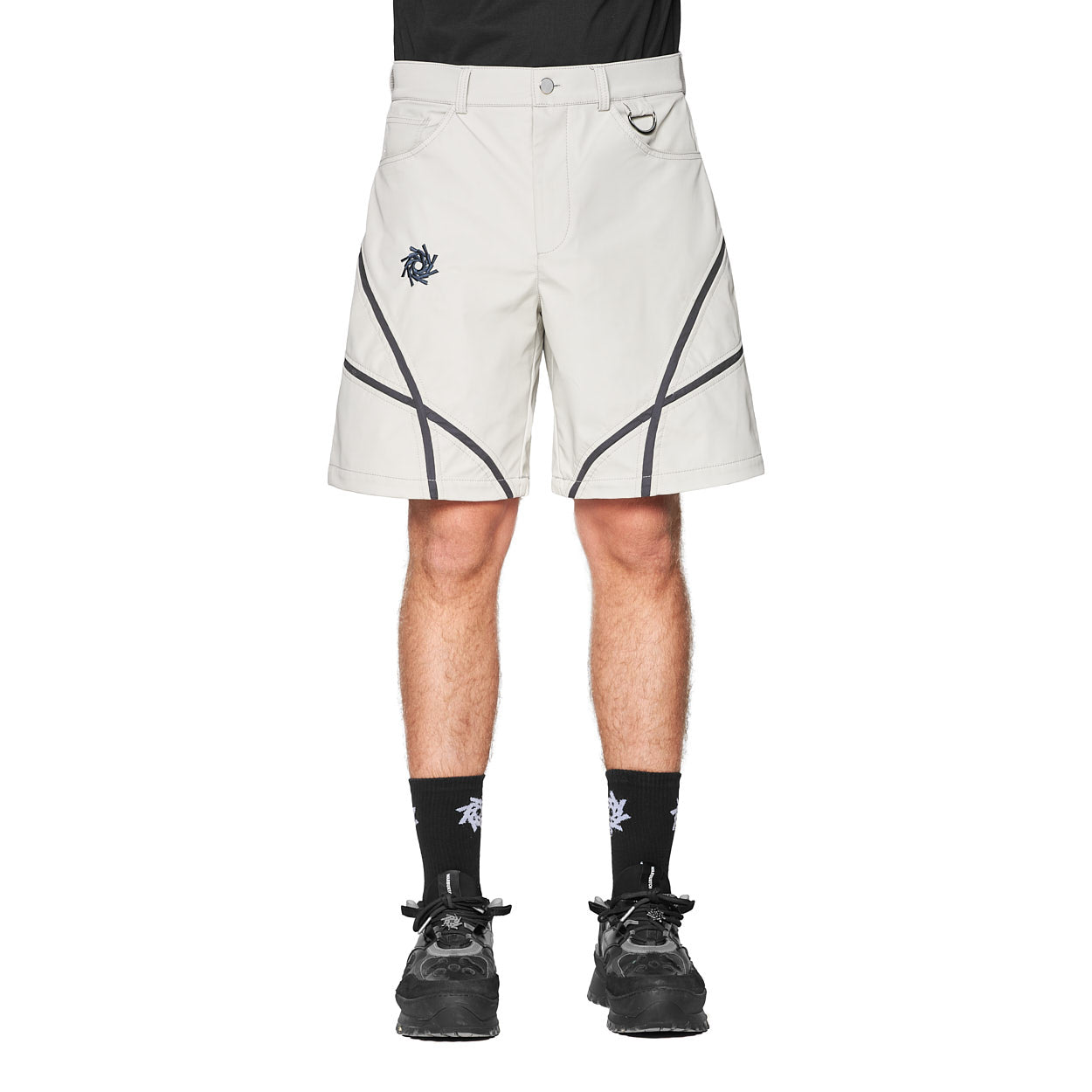 Pantalones Cortos Crossed Grises