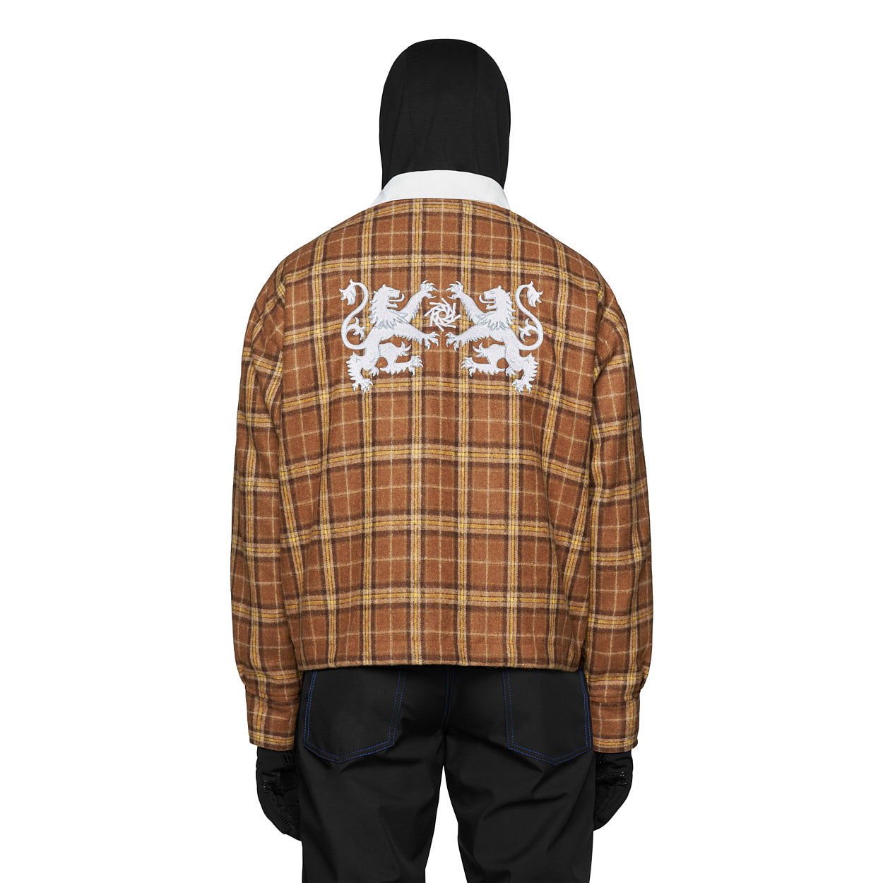 TARTAN_BROWN_RUGBY_POLO