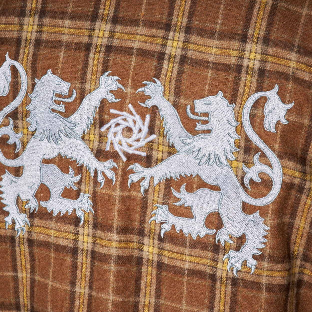 TARTAN_BROWN_RUGBY_POLO