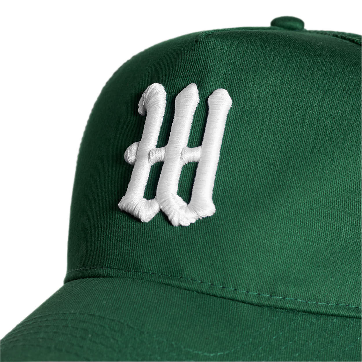 W Green Trucker Hat