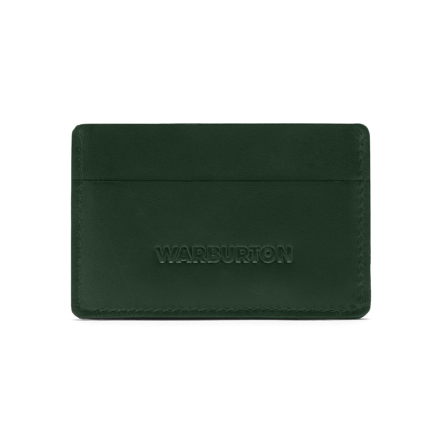 Green Leather Card Holder