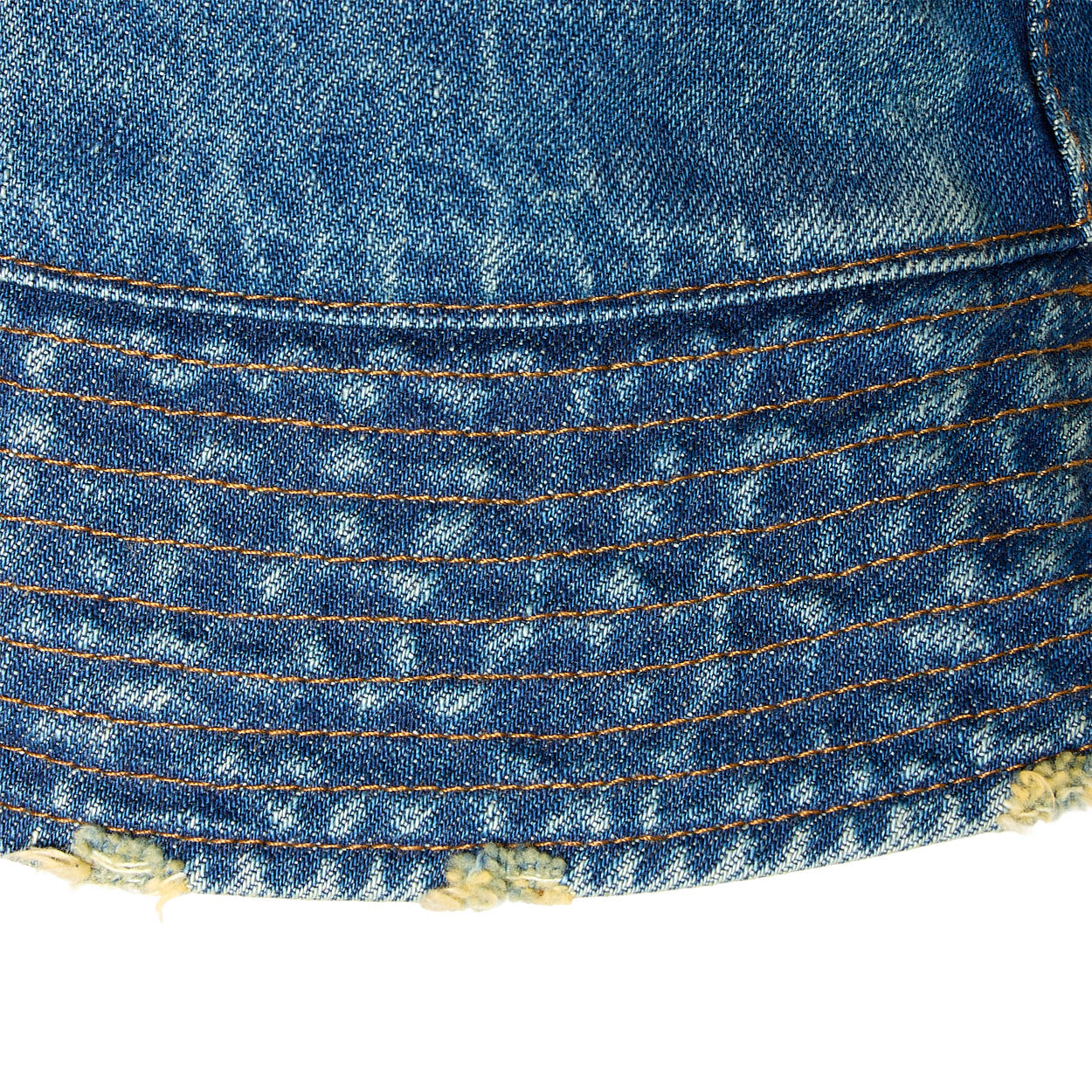 Faded Denim Bucket Hat