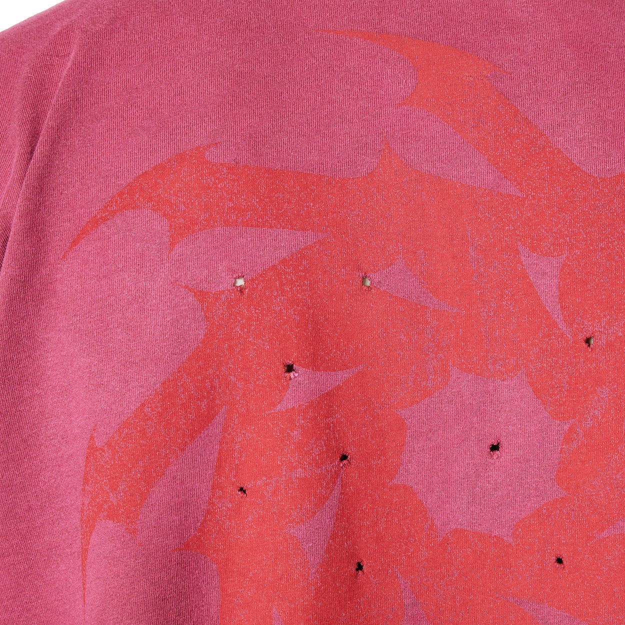 Elements Red Sunfaded T-Shirt
