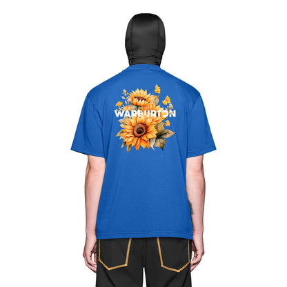 Camiseta Azul Flowers