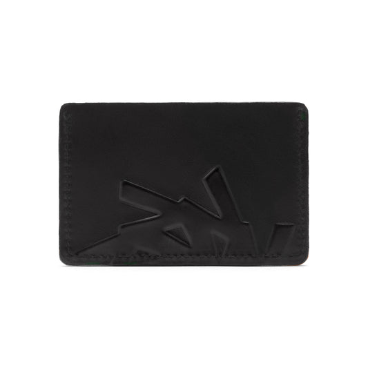 Black Leather Card Holder