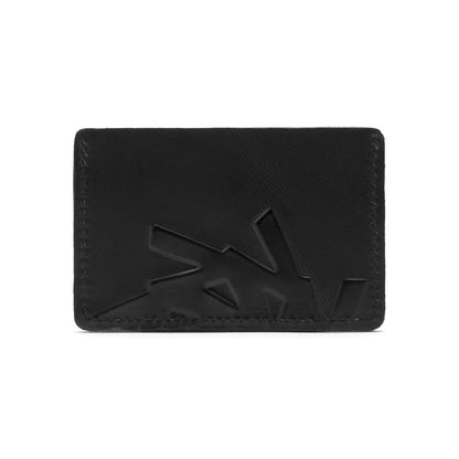 Black Leather Card Holder