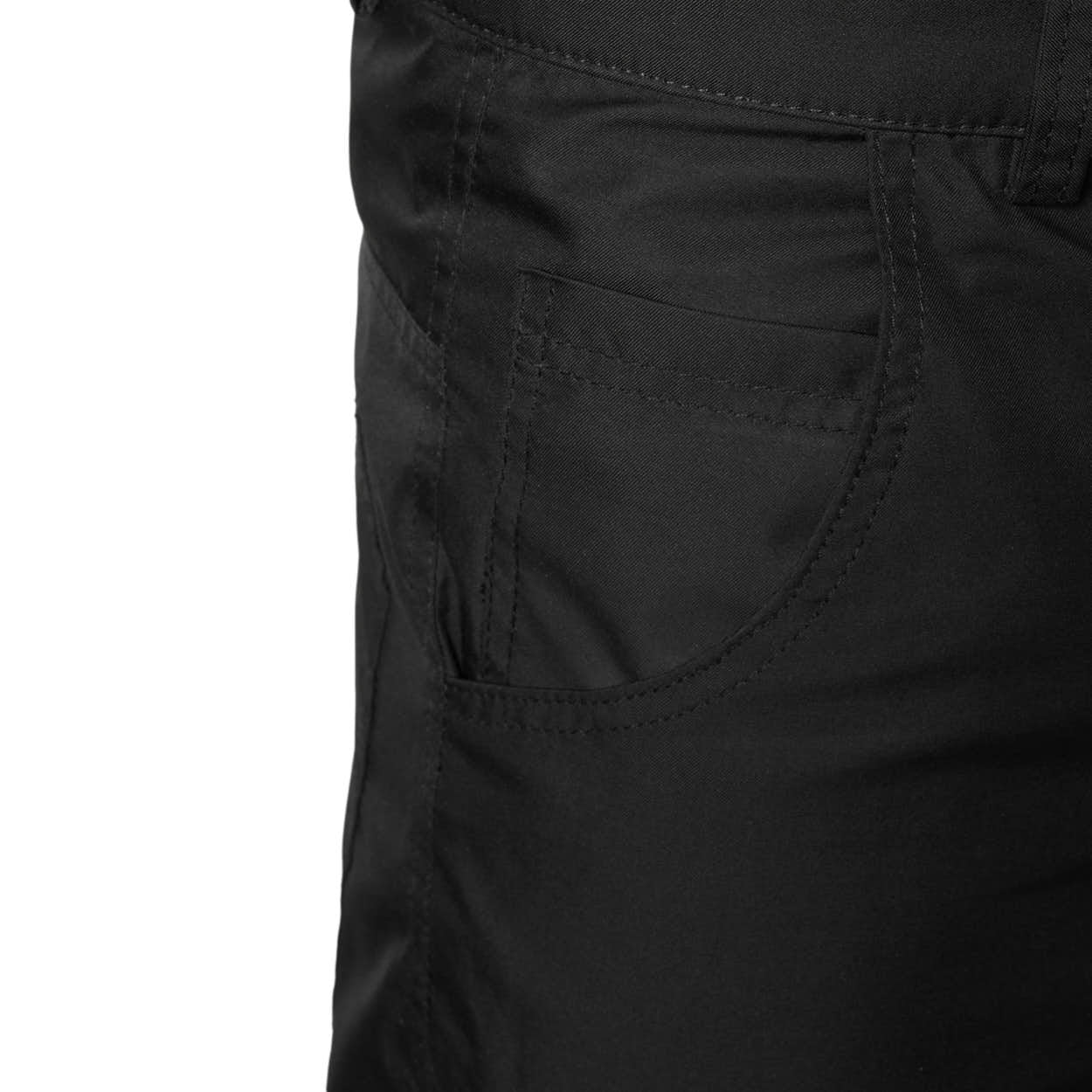Black Nylon Trousers