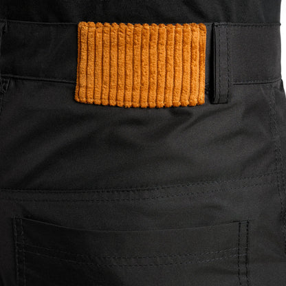 Black Nylon Trousers