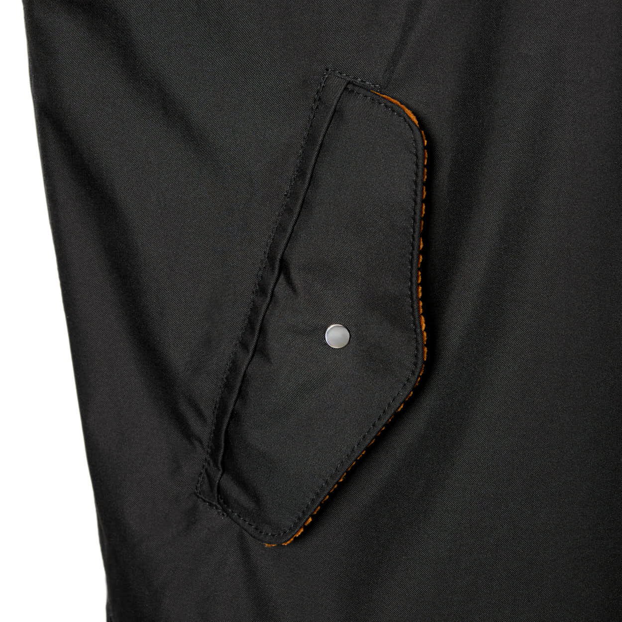 Black Workwear Nylon Jacket