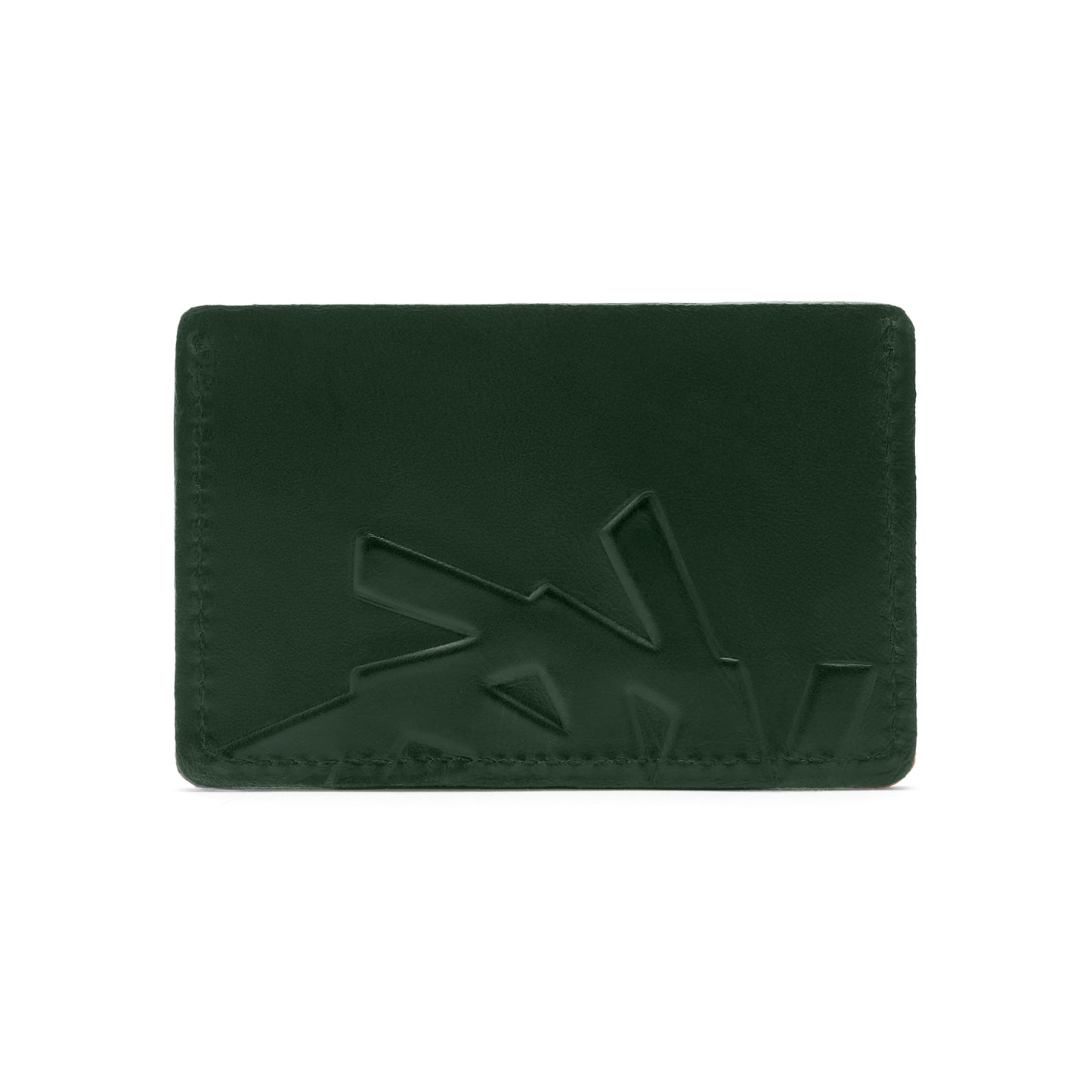 Green Leather Card Holder