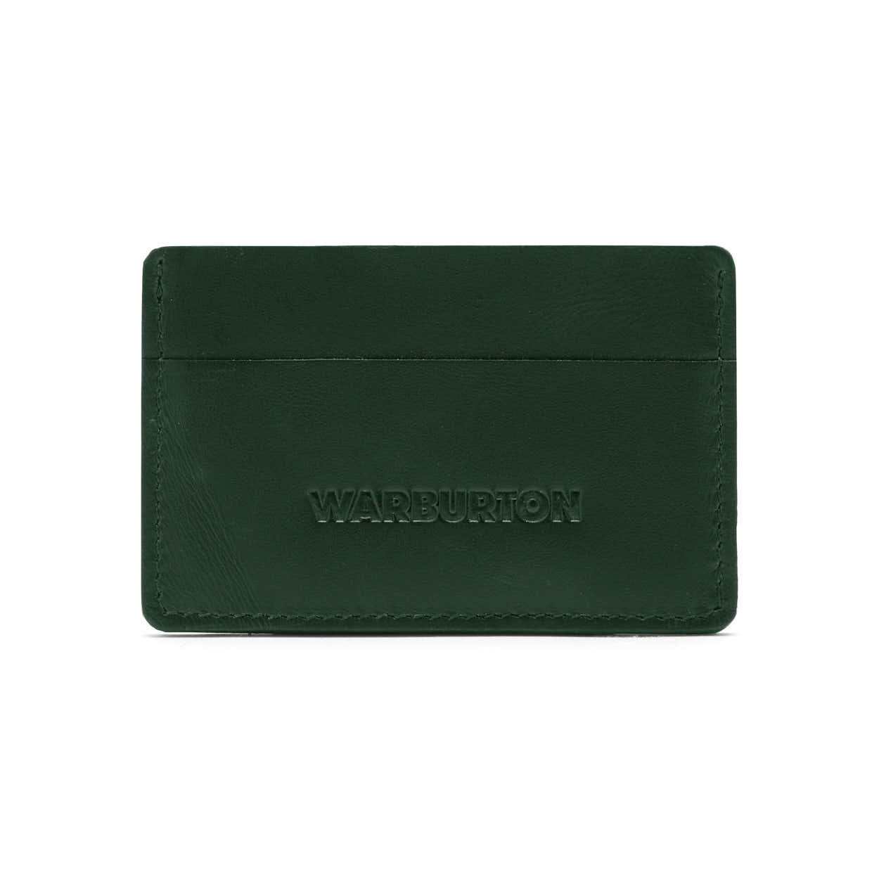 Green Leather Card Holder