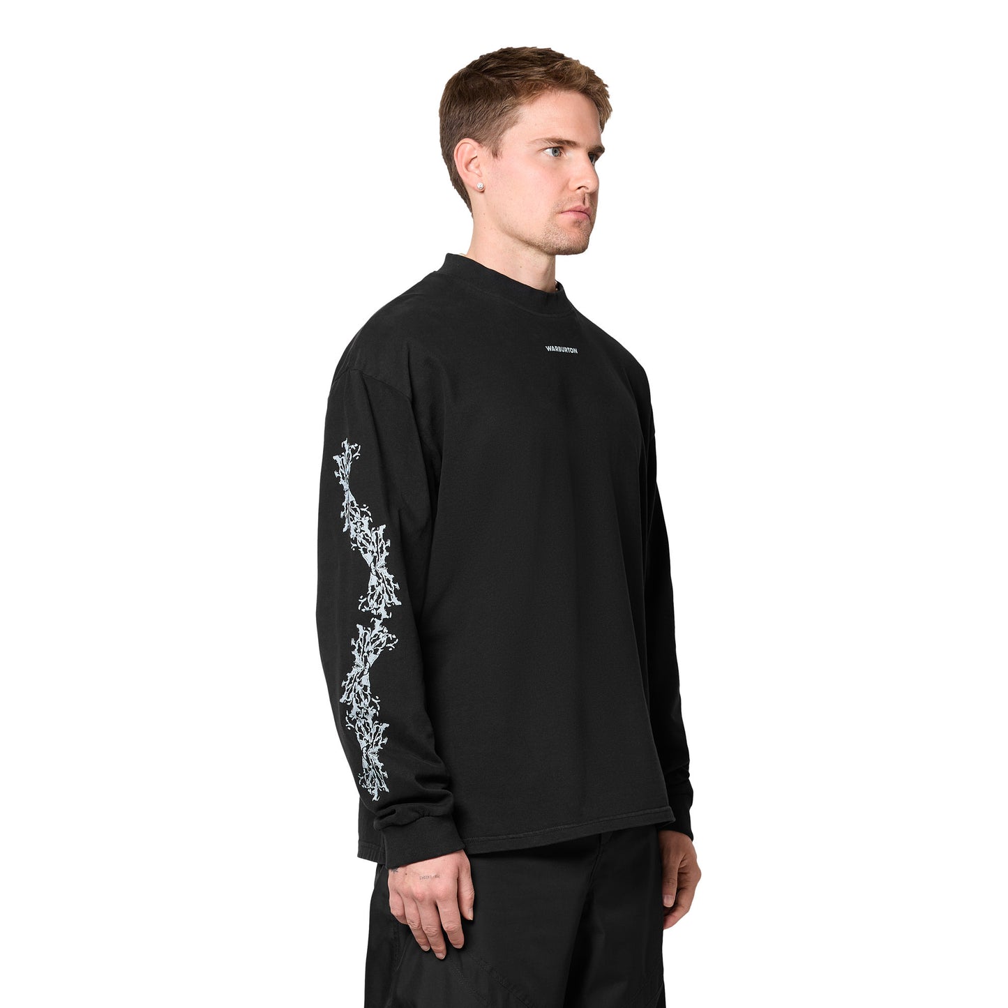 Pearls Black Long Sleeve